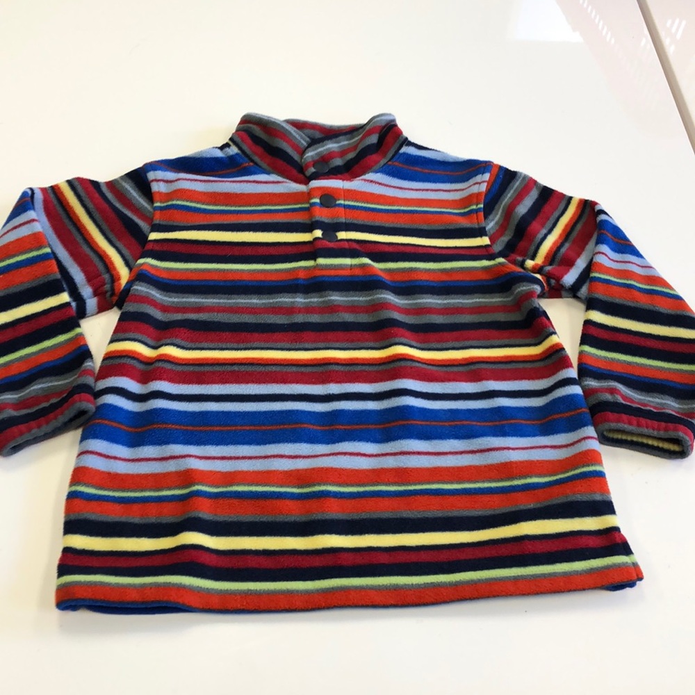 Talbots kids boys SZ 6 pullover in fleece NEW